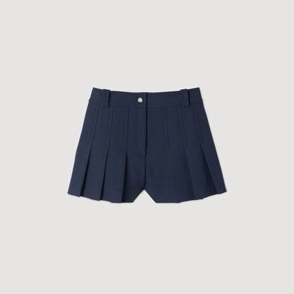 Tailored pleated shorts | Sandro
