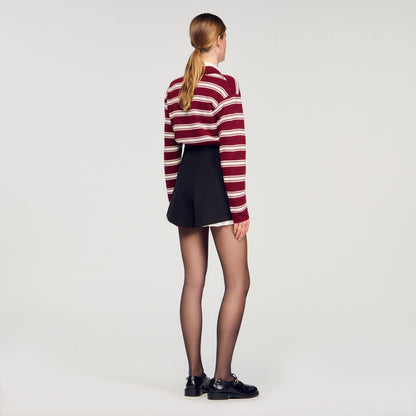 Tailored flounced shorts | Sandro