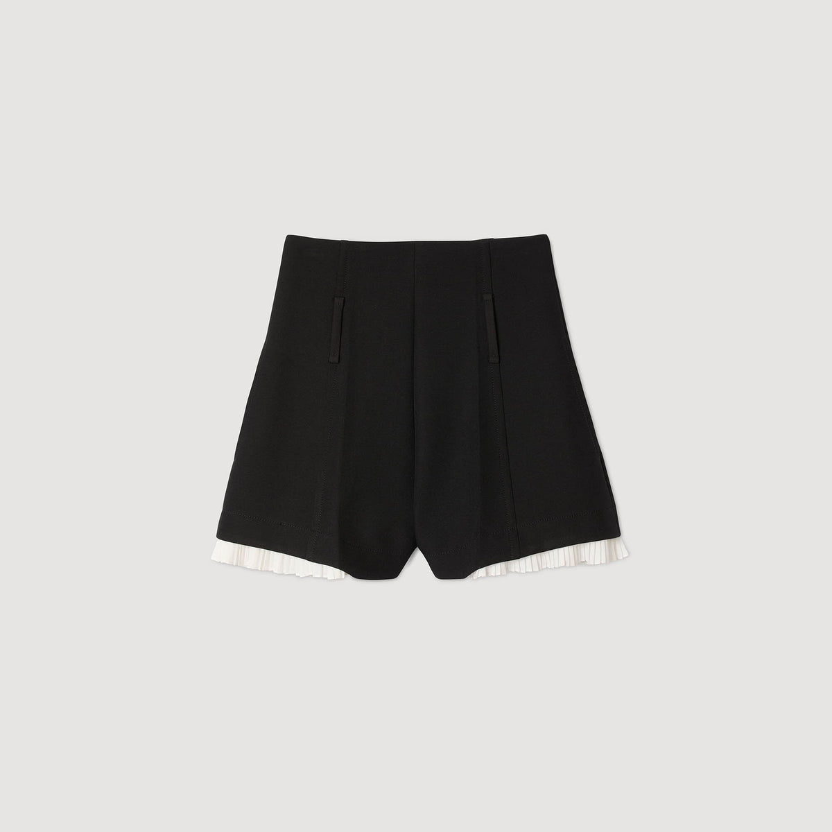 Tailored flounced shorts | Sandro