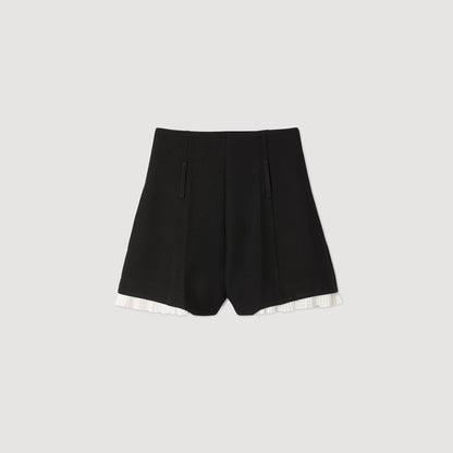 Tailored flounced shorts | Sandro