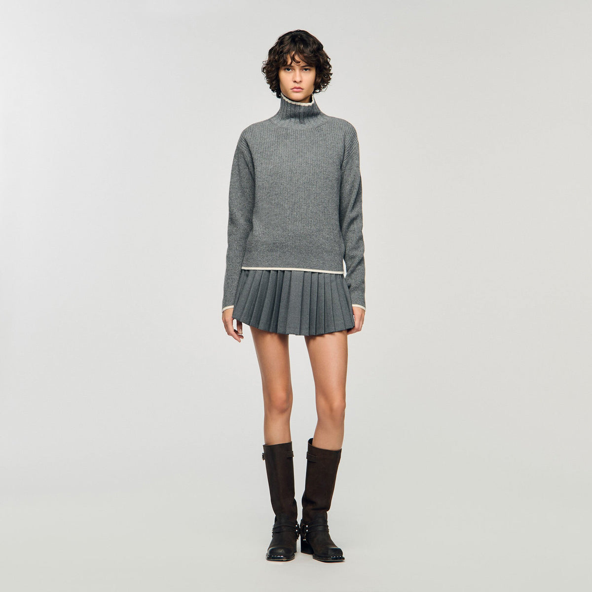 Pleated skort | Sandro