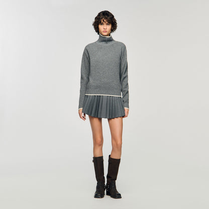 Pleated skort | Sandro