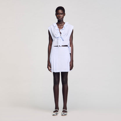 Striped crop top | Sandro