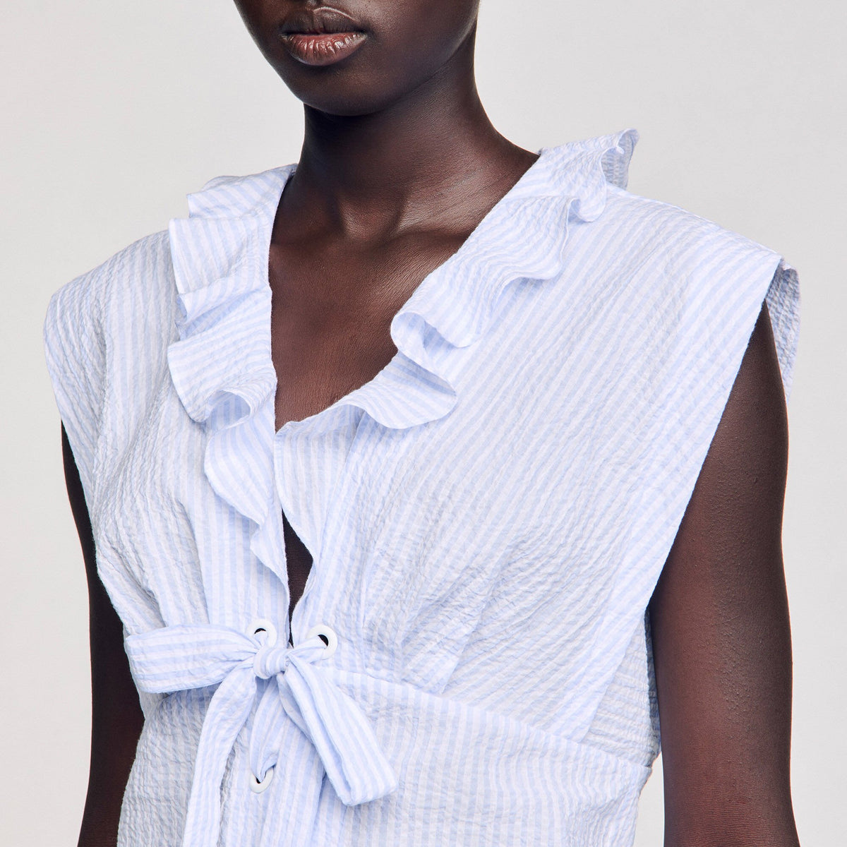 Striped crop top | Sandro