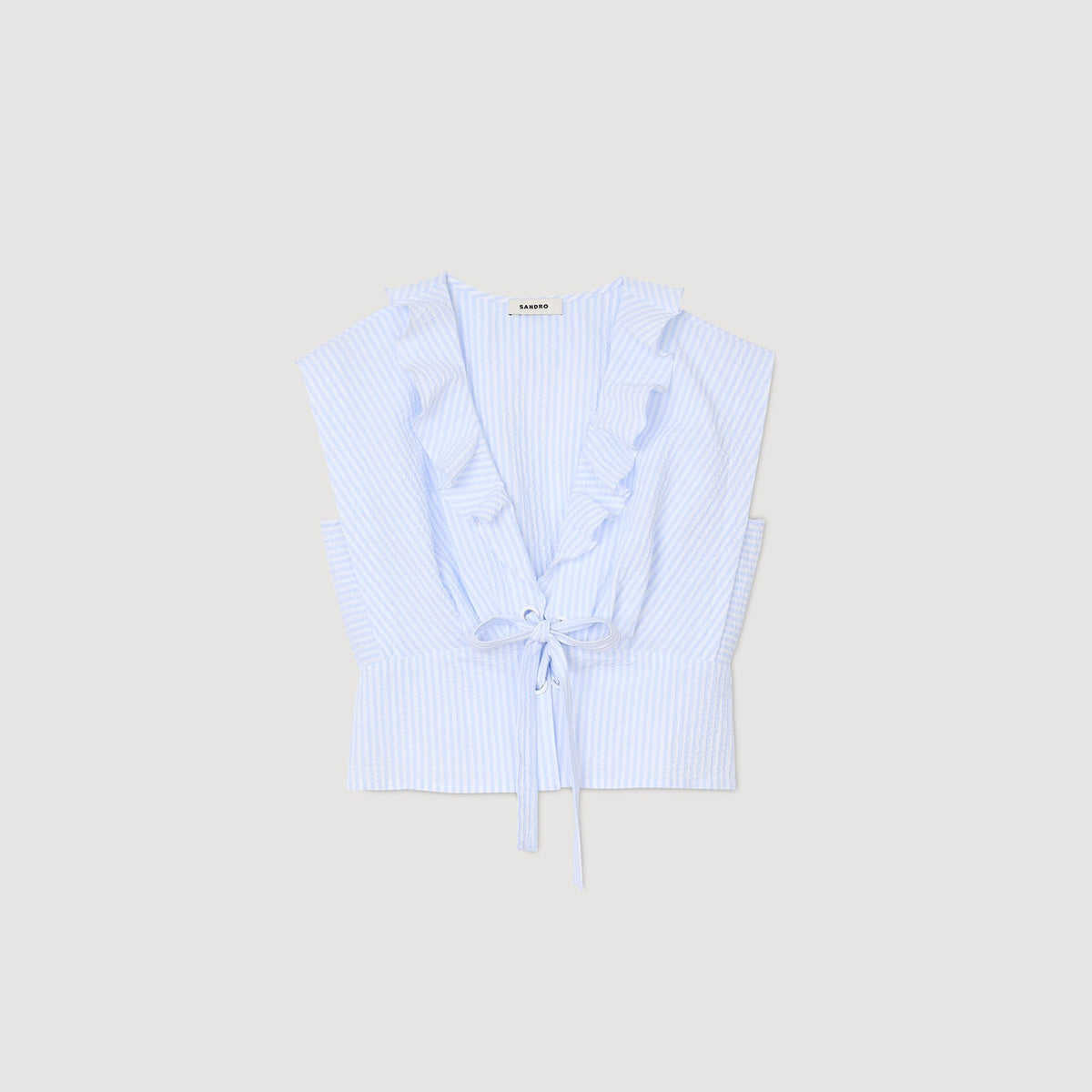 Striped crop top | Sandro