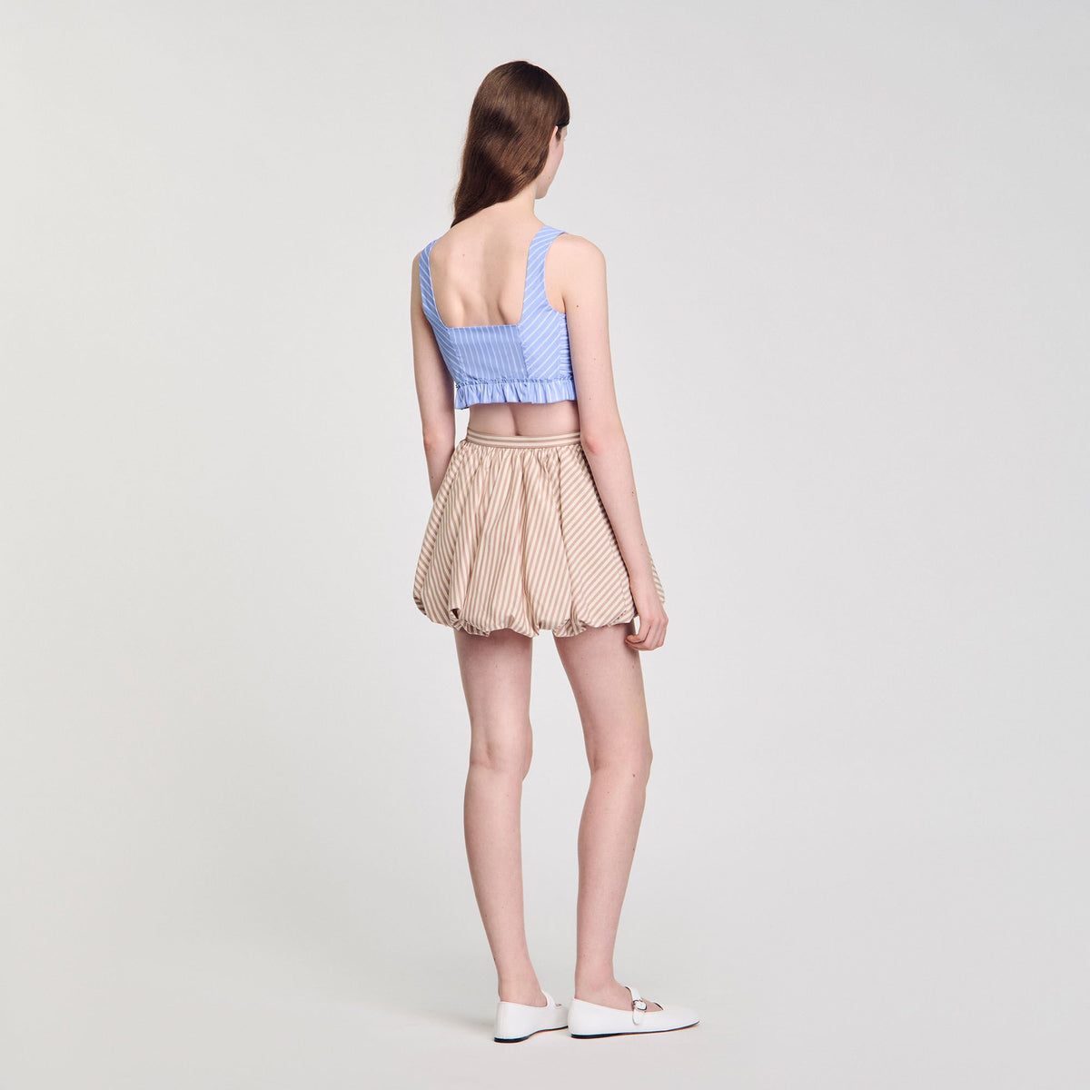 Striped crop top | Sandro