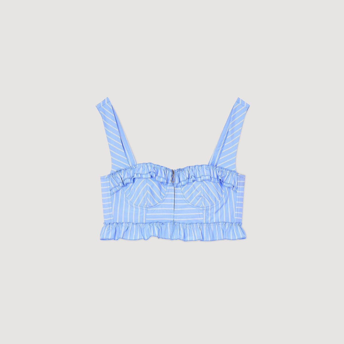 Striped crop top | Sandro