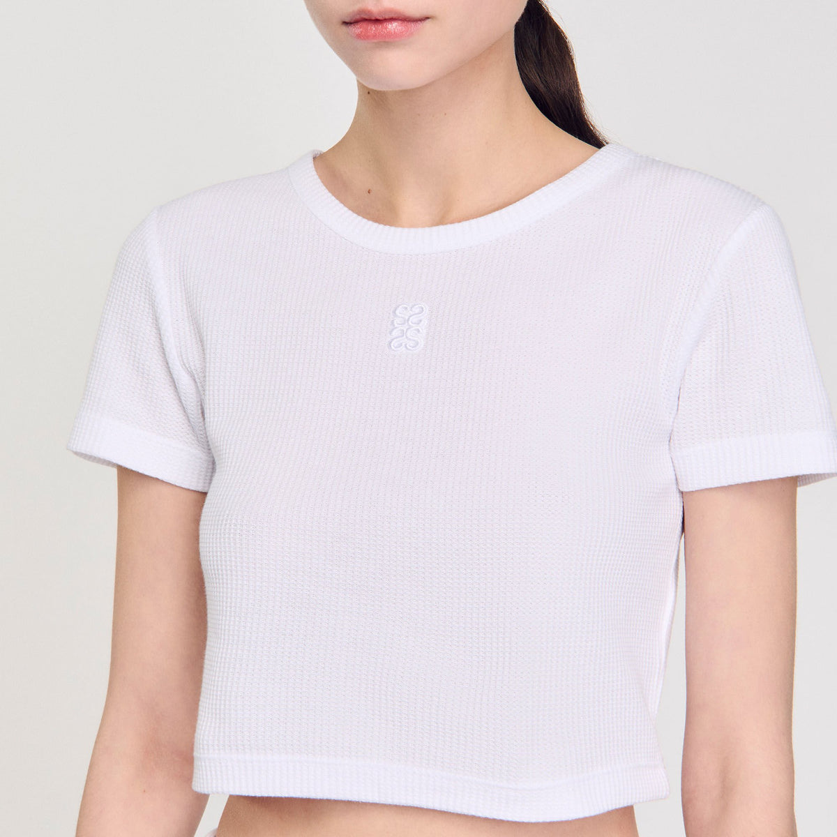 Cropped T-shirt | Sandro