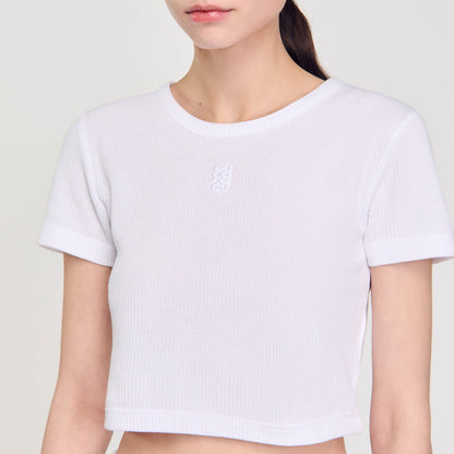Cropped T-shirt | Sandro