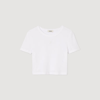 Cropped T-shirt | Sandro