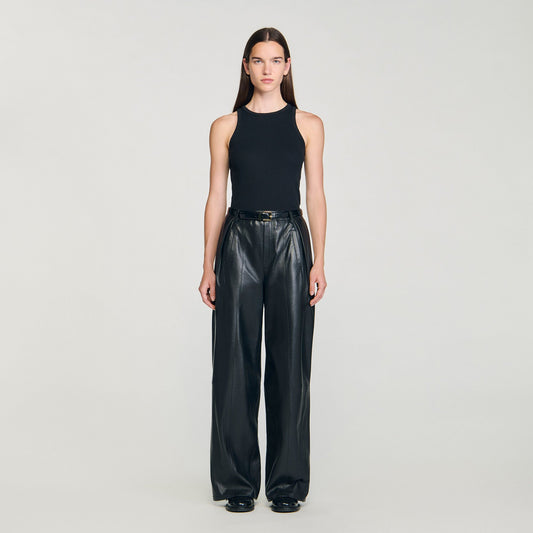 Embroidered vest top | Sandro