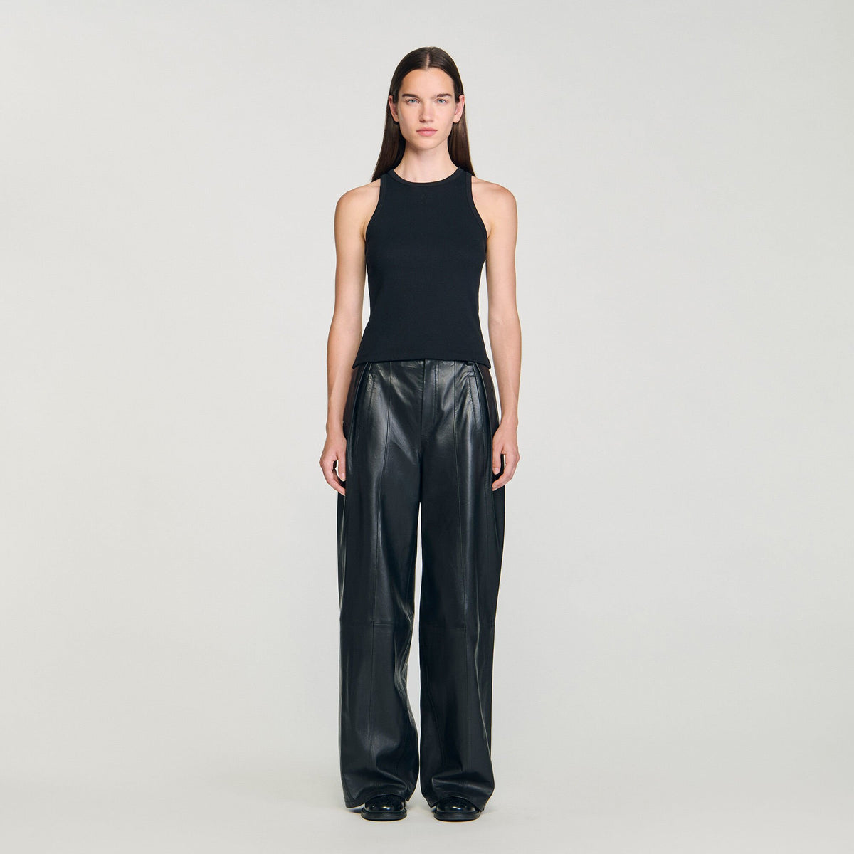 Embroidered vest top | Sandro