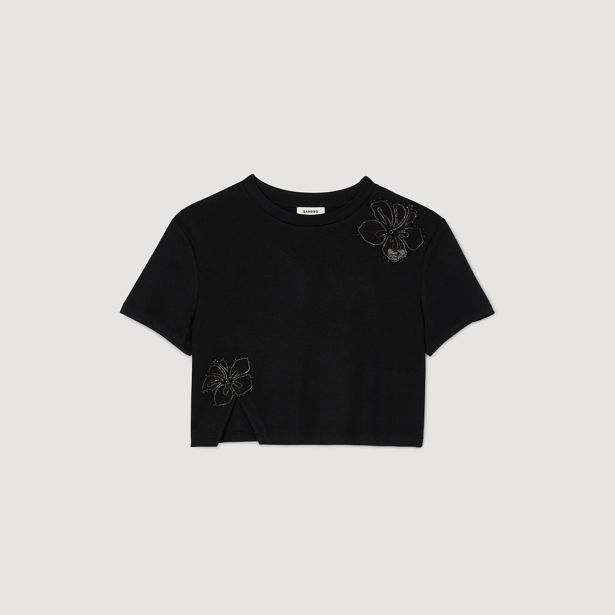 Floral embroidery T-shirt | Sandro