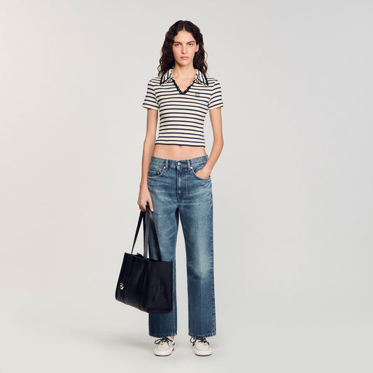 Striped polo shirt | Sandro