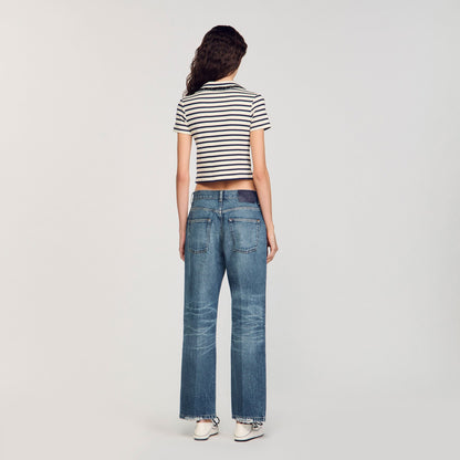 Striped polo shirt | Sandro