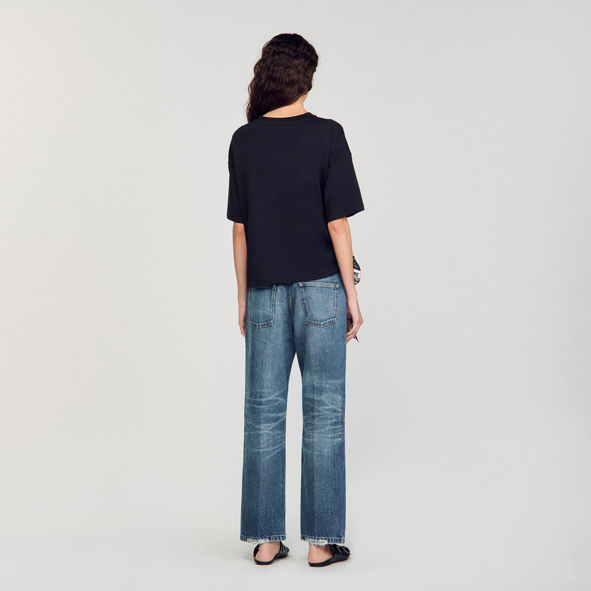 Floral motif T-shirt | Sandro