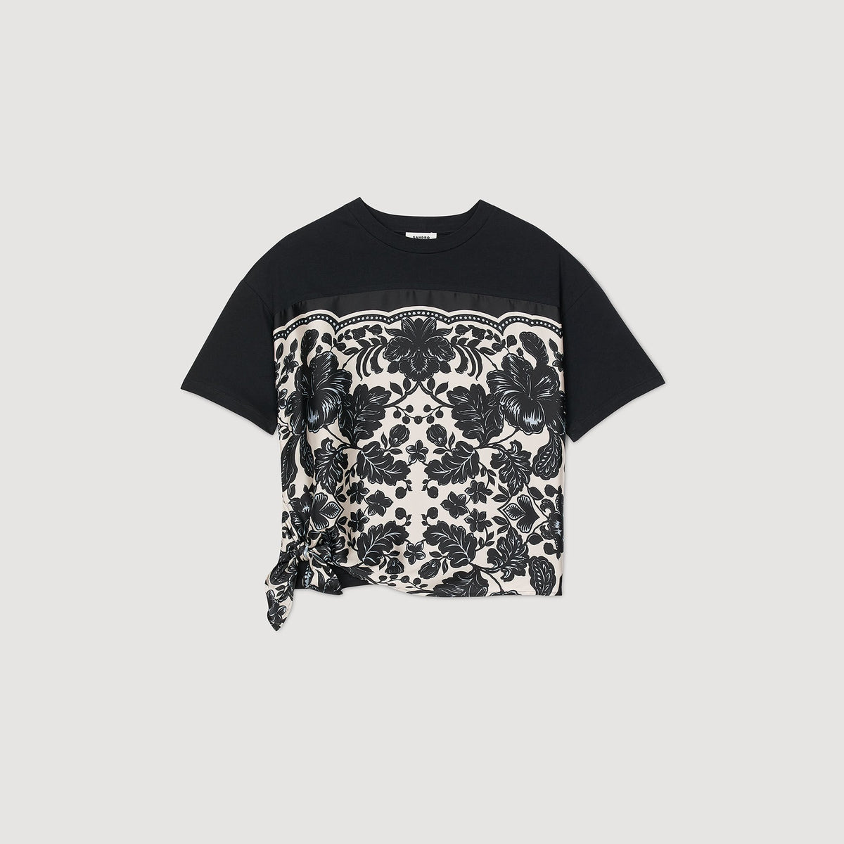 Floral motif T-shirt | Sandro