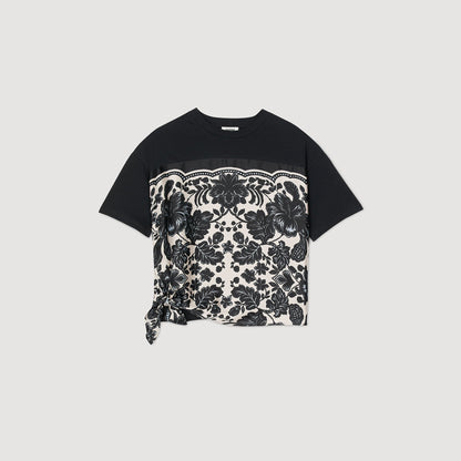 Floral motif T-shirt | Sandro