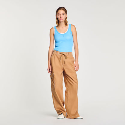 Ribbed vest top | Sandro