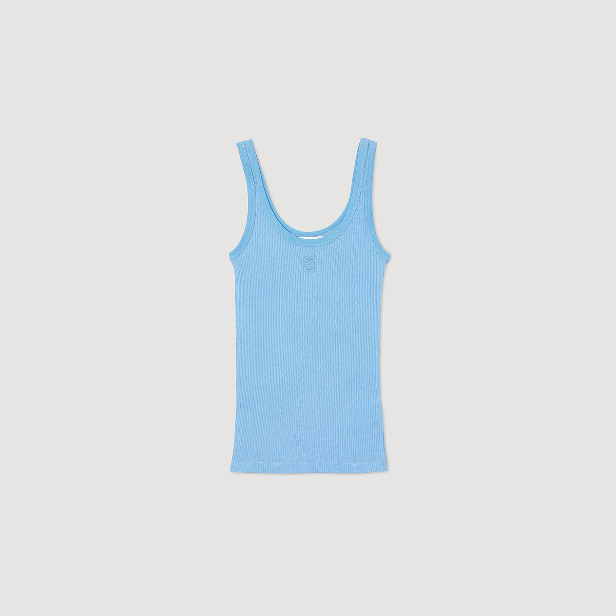 Ribbed vest top | Sandro
