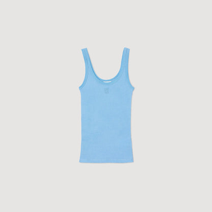 Ribbed vest top | Sandro
