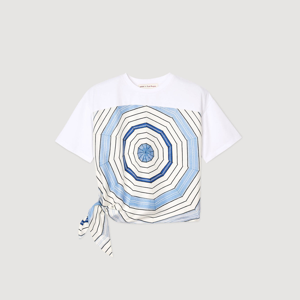 Spiral print T-shirt | Sandro