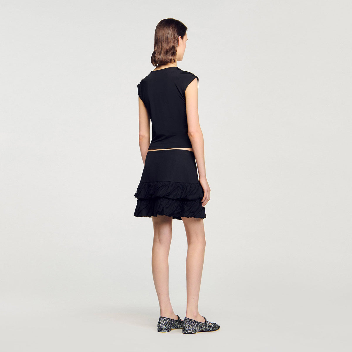 Draped T-shirt | Sandro