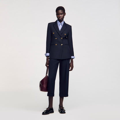 Double-breasted suit jacket | Sandro