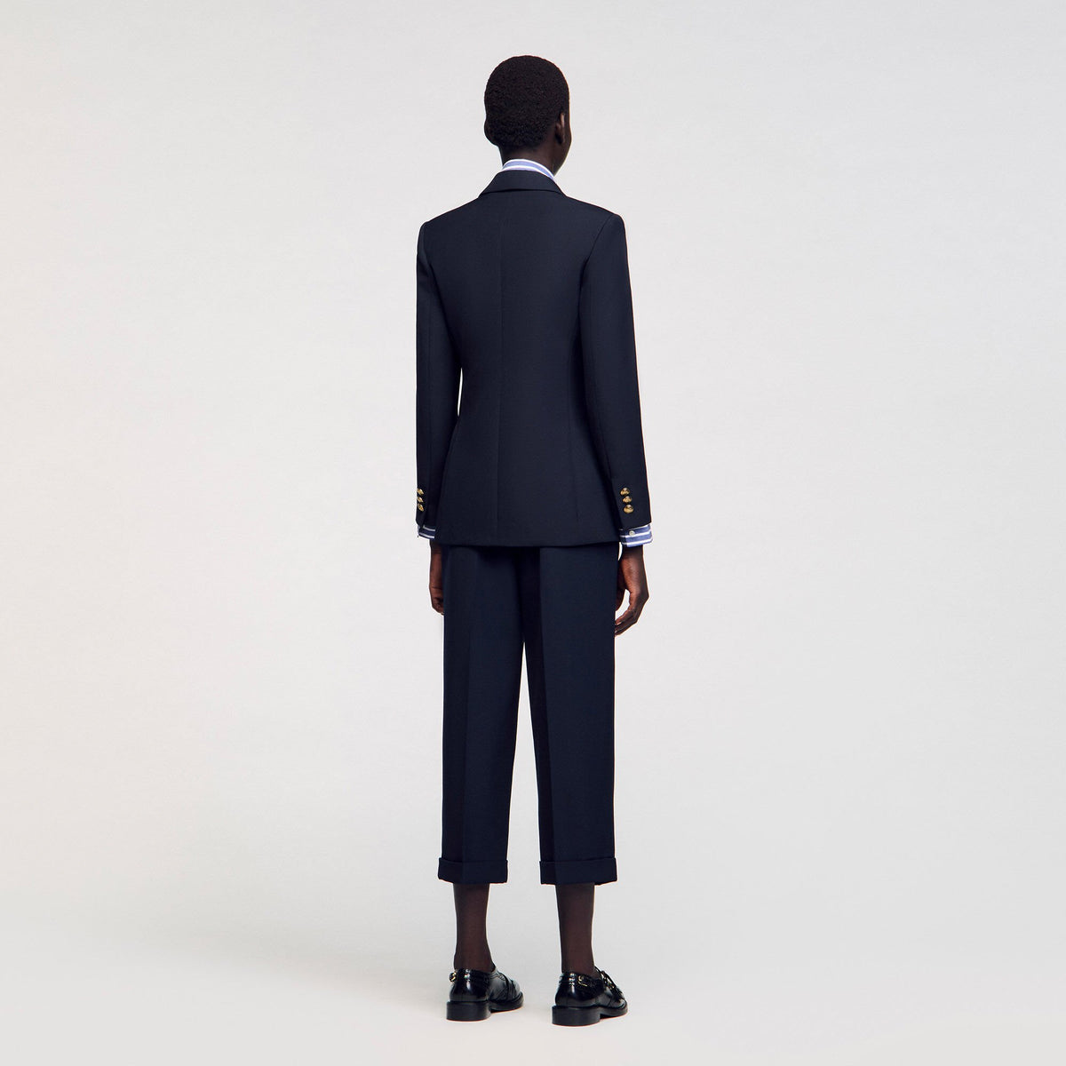 Double-breasted suit jacket | Sandro