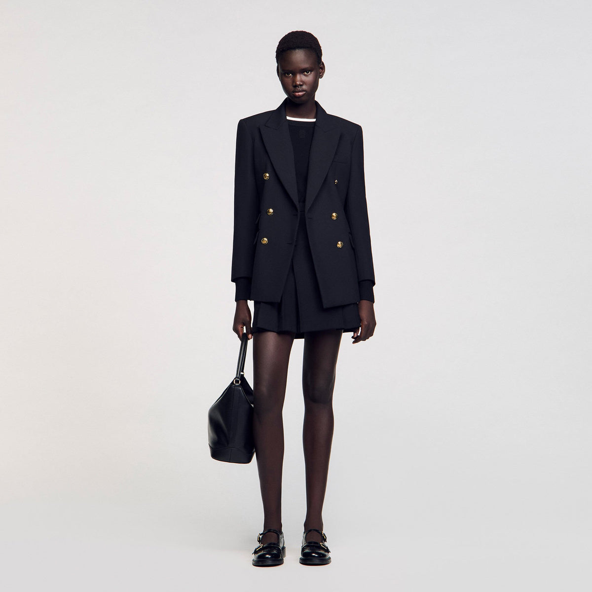 Double-breasted suit jacket | Sandro