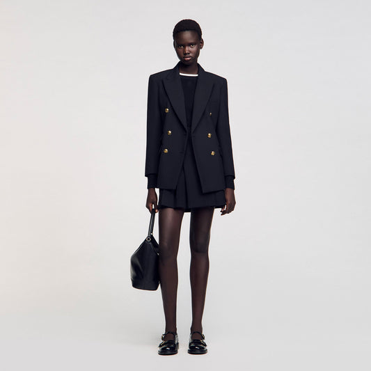 Double-breasted suit jacket | Sandro