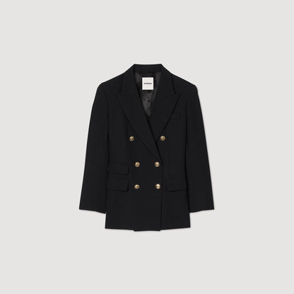 Double-breasted suit jacket | Sandro