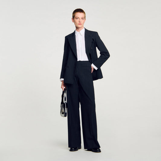 Striped suit jacket | Sandro