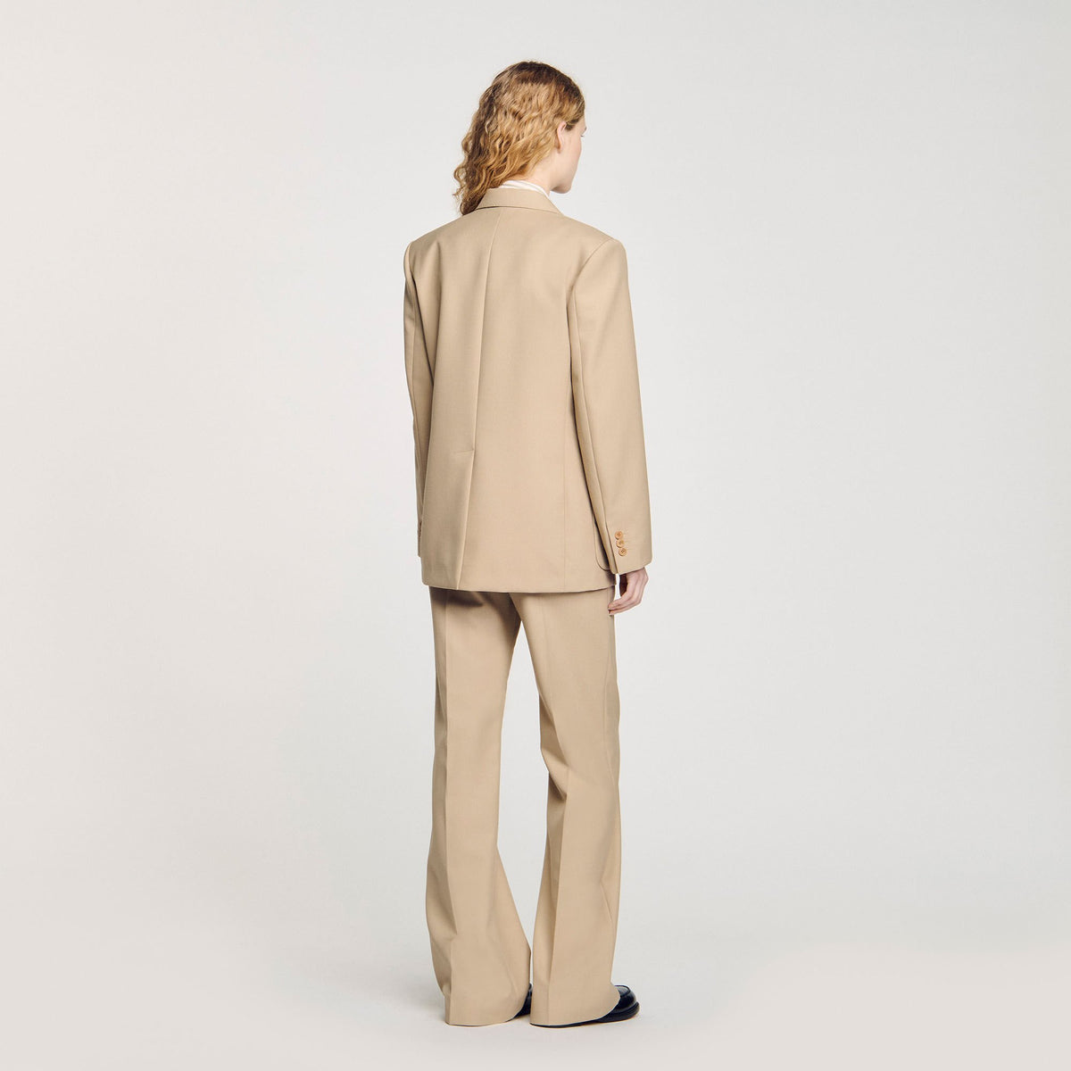 Double-breasted suit jacket | Sandro