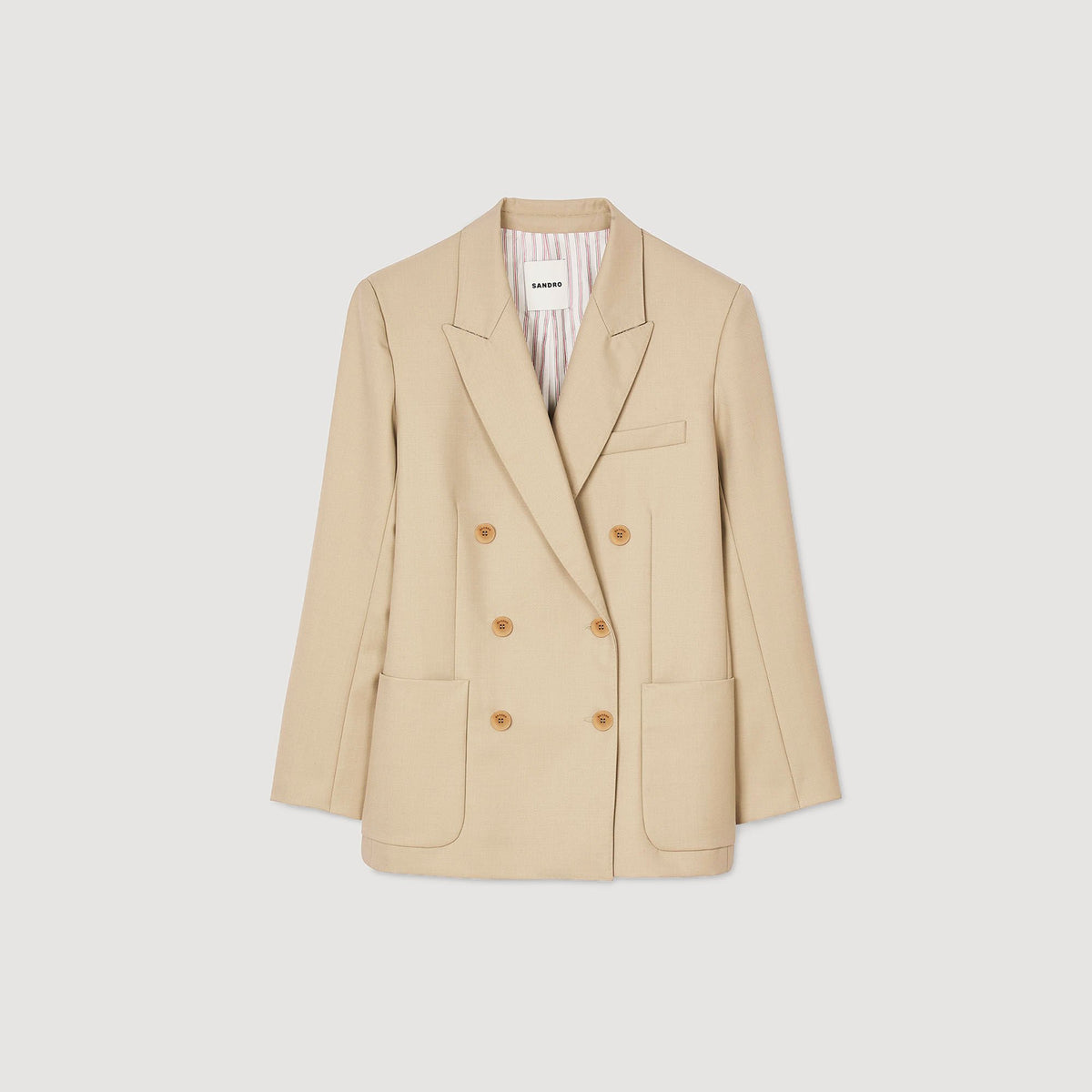 Double-breasted suit jacket | Sandro
