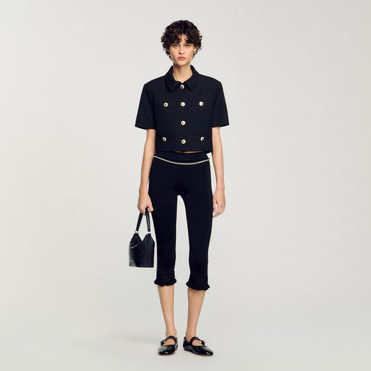Short-sleeved jacket | Sandro