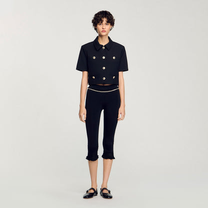 Short-sleeved jacket | Sandro