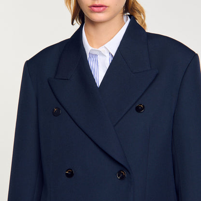 Wool blend suit jacket | Sandro