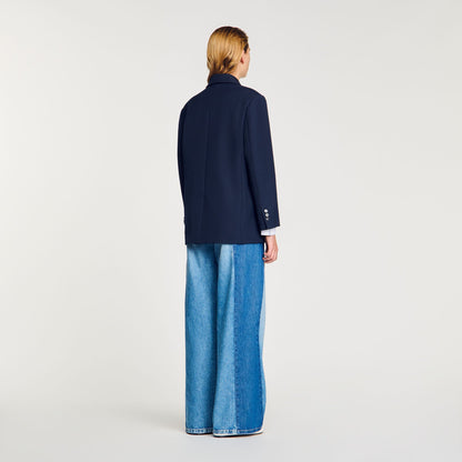 Wool blend suit jacket | Sandro