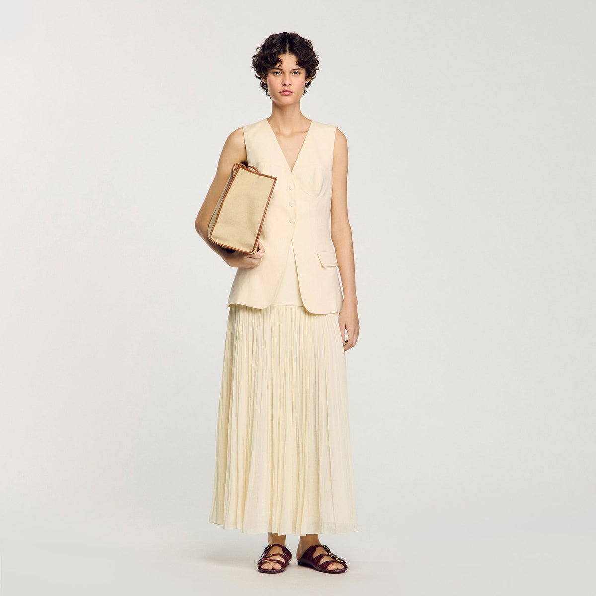 Sleeveless vest | Sandro