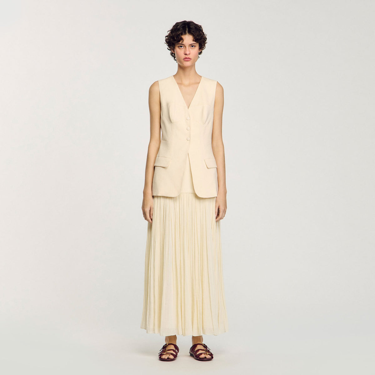 Sleeveless vest | Sandro