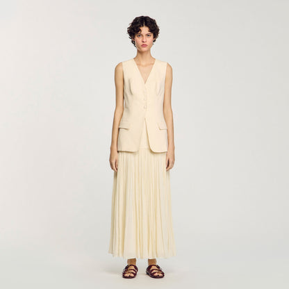 Sleeveless vest | Sandro