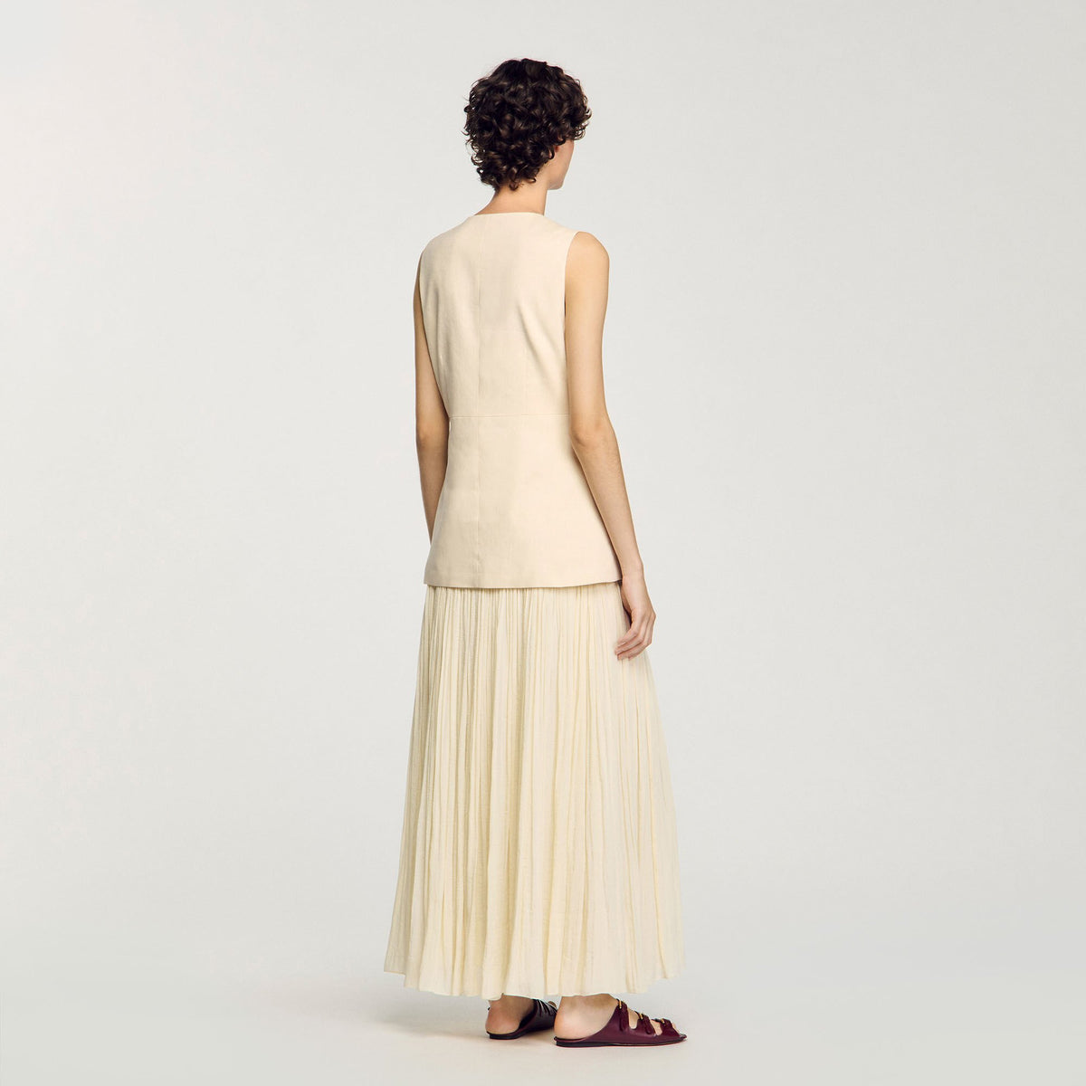 Sleeveless vest | Sandro