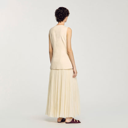 Sleeveless vest | Sandro