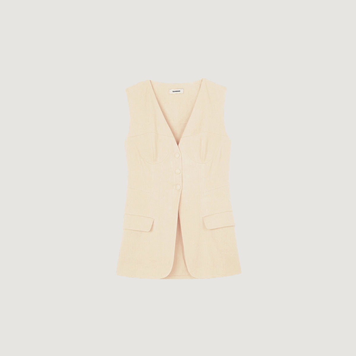 Sleeveless vest | Sandro
