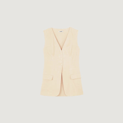 Sleeveless vest | Sandro