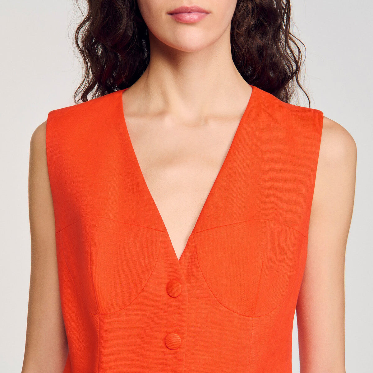 Sleeveless vest | Sandro
