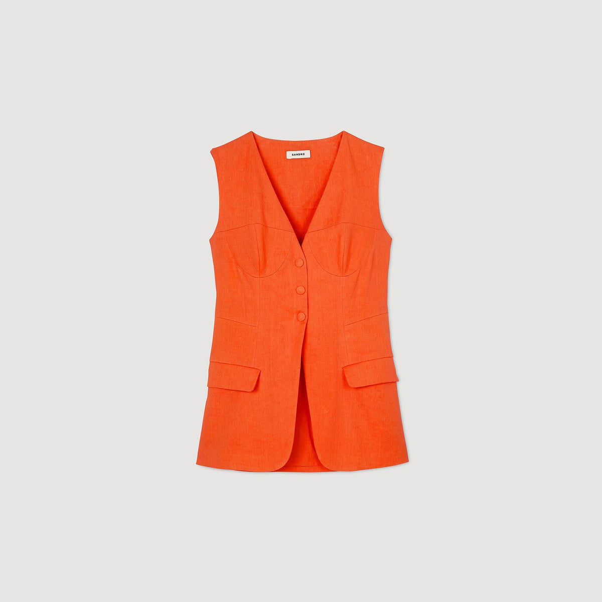 Sleeveless vest | Sandro