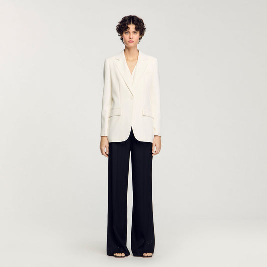 Sequinned suit jacket | Sandro