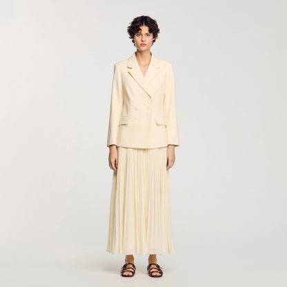 Double-breasted suit jacket | Sandro